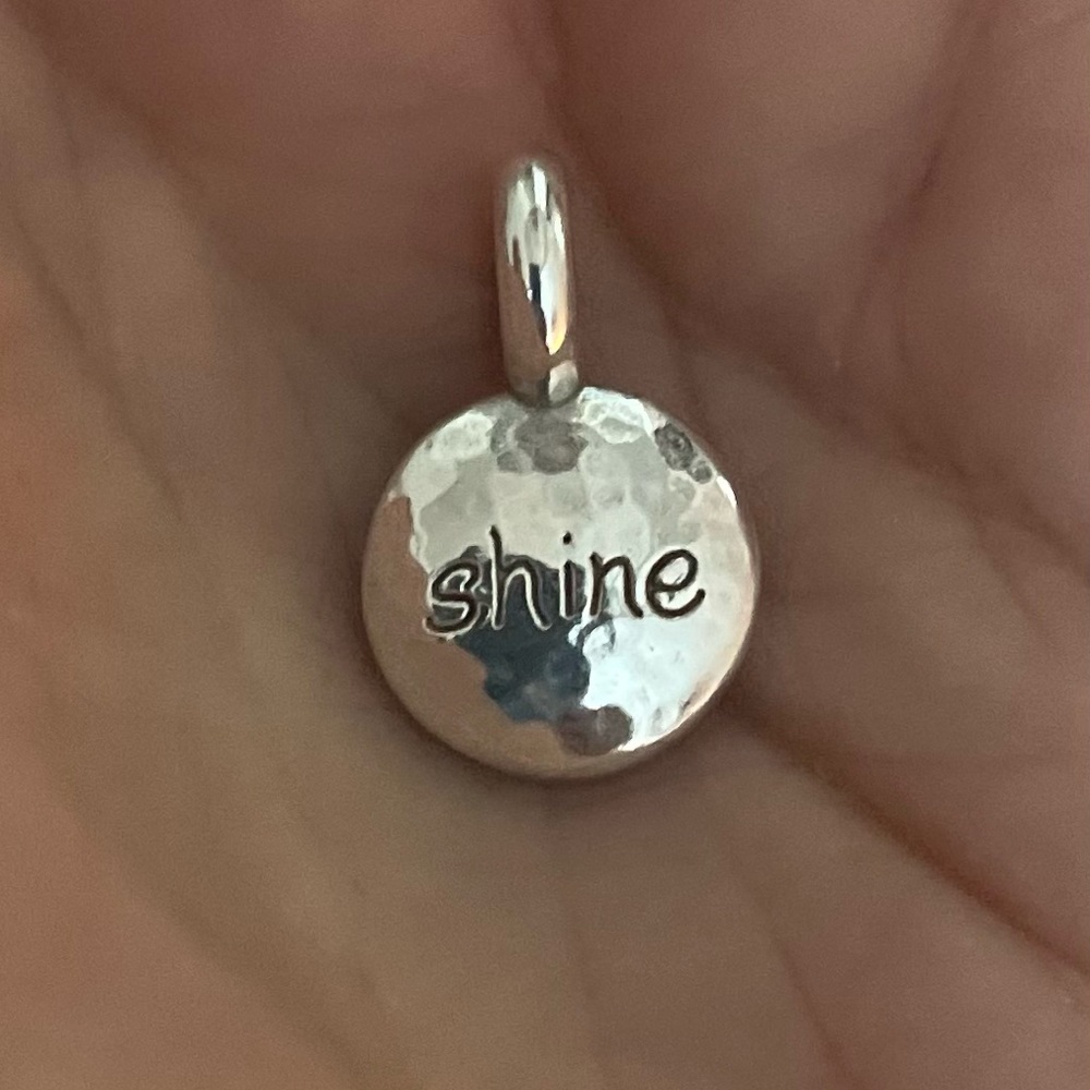 Brighton "Shine" Charm & Cloth Bag